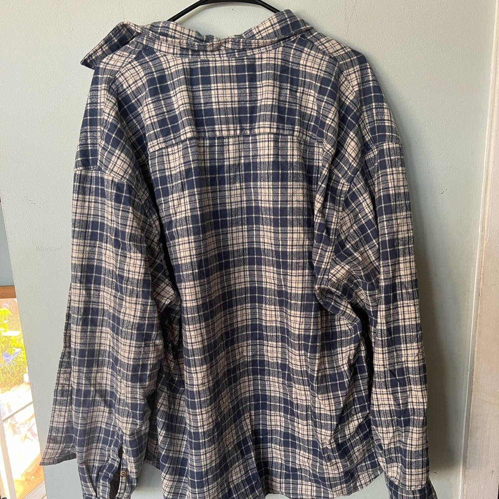 Abercrombie relaxed flannel